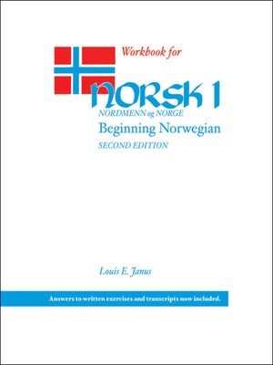 cover image of Workbook for Norsk, nordmenn og Norge 1